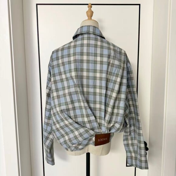 Loewe Draped jacket in wool blend - Picture 5 of 12